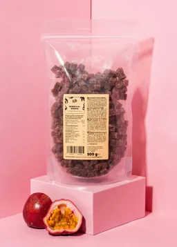 KoRo Passionsfrucht Würfel 500 g – Produktbild 1 von 1