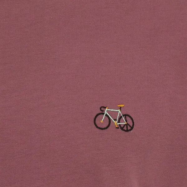 Iriedaily Iriedaily Peaceride Emb Tee, Plum (rot), – Produktbild 2 von 3