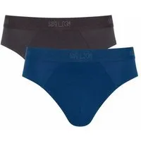 Sloggi Sloggi 2x Herren Midi Slip SLG BASE, Black combination, – Produktbild 1 von 1