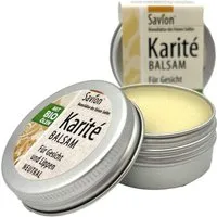 Savion feine Seifen Manufaktur Karite Lippen- und Gesichtsbalsam in Metalldose, neutral Inhalt 14 g – Produktbild 1 von 1
