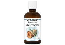 DistrEbution Duftöl Ätherisches Öl, Zedernholzöl, 100% Naturrein, Für Kerzen und Kosmetik – Produktbild 1 von 1