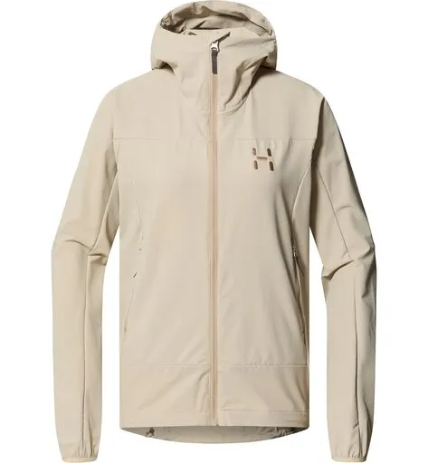 Haglöfs Haglöfs Rosson Softshell Hood, Hellbraun, – Produktbild 1 von 1