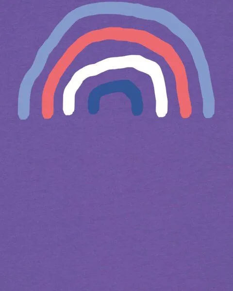 watapparel watapparel T-Shirt Frauen Regenbogen, Purple love, – Produktbild 3 von 3