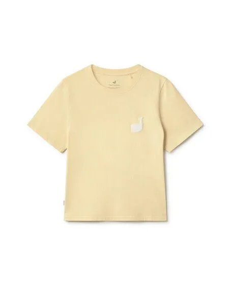 TWOTHIRDS TWOTHIRDS T-Shirt aus Bio-Baumwolle Alcudia, Butter, – Produktbild 1 von 3