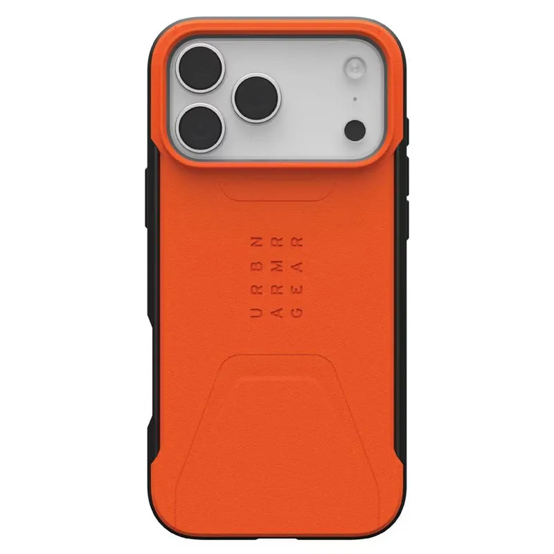 Urban Armor Gear MagSafe-Hülle für Apple iPhone 17 Pro Max, Urban Armor Gear, Civilian LT, Orange – Produktbild 1 von 1