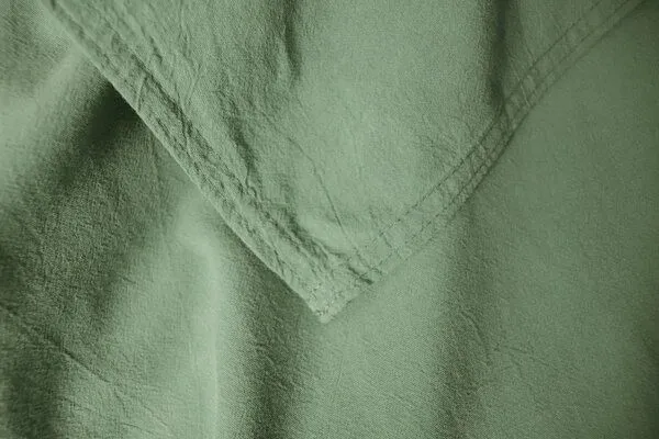jilda-tex jilda-tex Tischdecke Renforce 100% Bio-Baumwolle Uni MADE IN GREEN, Salbeigrün, – Produktbild 2 von 2