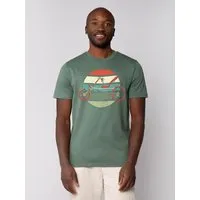 watapparel watapparel T-Shirt Unisex Recumbent Bike, Green bay, – Produktbild 1 von 1