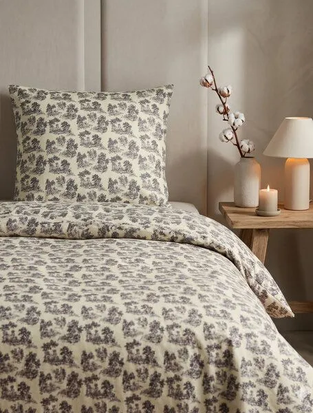 Nature by Adam Nature by Adam Bettwäsche 2tlg aus 100% Bio-Baumwolle - Made in Germany - Good Old Days, Blau, – Produktbild 1 von 4