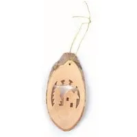 El Puente El Puente Deko-Anhänger "Weihnachtszeit" | Fair Trade & Handmade aus Palästina – Produktbild 1 von 1