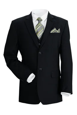 BERUFSBEKLEIDUNG Stretch-Blazer für Herren, schwarz - Berufsbekleidung.de – Produktbild 1 von 1