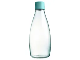 retap retap Trinkflasche 0,8 l aus Glas mint blue – Produktbild 1 von 1