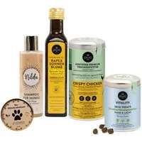 PUJA PUJA Beauty–Set für Hunde - 5–teiliges Haut– und Fellpflegeprogramm für sensible Reinigung – Produktbild 1 von 1
