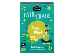 weltPartner WeltPartner Bio-Kräutertee "Free Mind Ingwer-Lemongras mit Minze", 20 Stk. – Produktbild 1 von 1