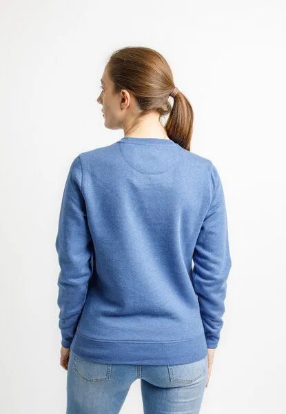 TORLAND TORLAND Unisex Pullover ROLLER, Blau (dark heather indigo), – Produktbild 2 von 4