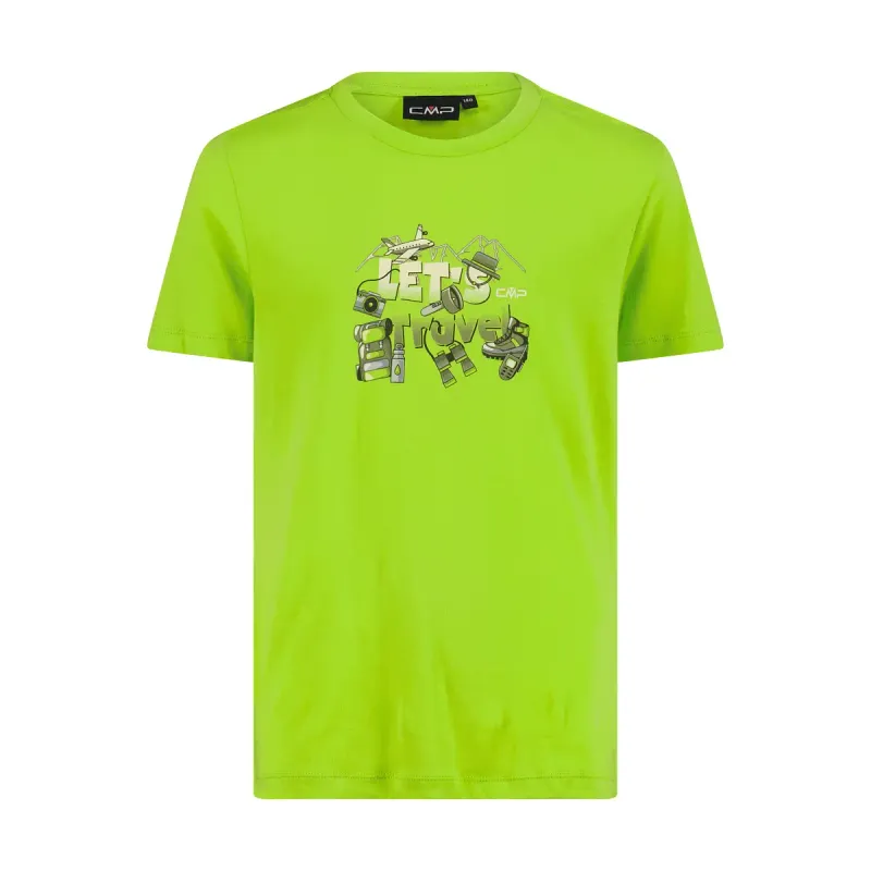 CMP Bio-Baumwoll-T-Shirt Kinder CMP, Vert, – Produktbild 1 von 1