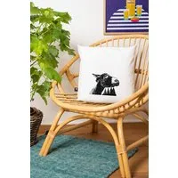 Hirschkind Hirschkind Bio-Kissenbezug 'Esel' weiß 40*40cm – Produktbild 1 von 1