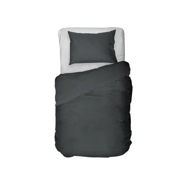 Kayori Kayori Nikaya Bettwäsche Tencel, Schwarz, – Produktbild 2 von 3