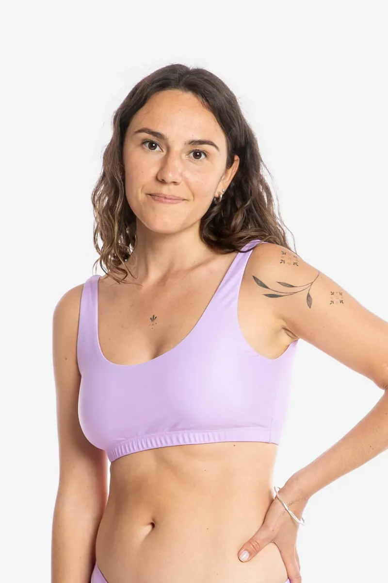MATONA MATONA Damen vegan Bikinioberteil Surf Lilac, Lila, – Produktbild 2 von 2