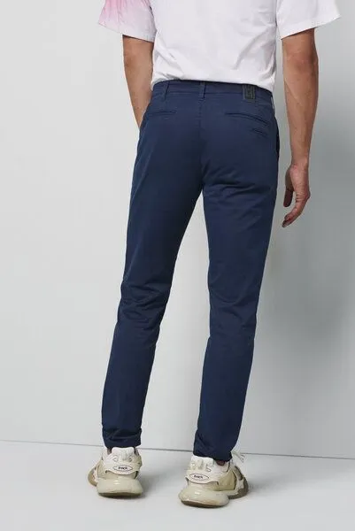 M 5 BY MEYER M 5 BY MEYER CASUAL BIO-BAUMWOLLCHINO, Blau (marine), – Produktbild 4 von 5