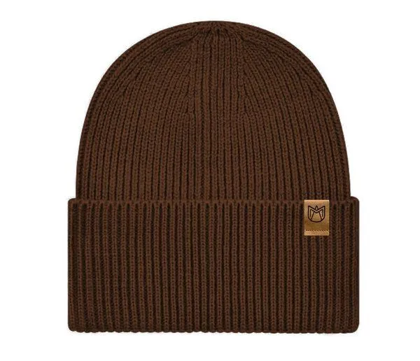 mate mate Strick Oversize Mütze, Walnuss, – Produktbild 1 von 1