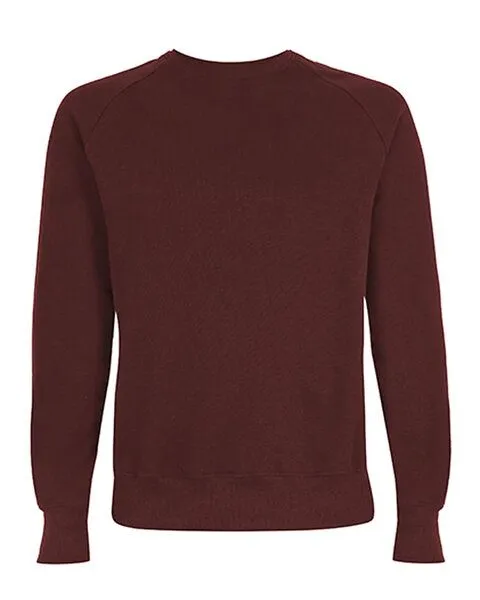 Earth Positive Earth Positive Herren Sweatshirt Bio Baumwolle, Burgund, – Produktbild 1 von 3
