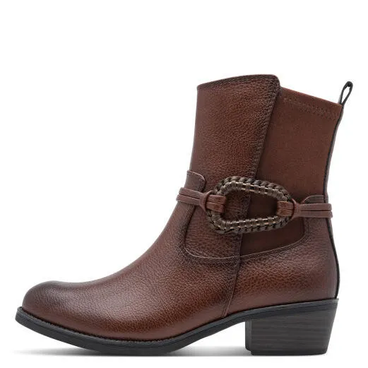 Marco Tozzi Marco Tozzi 2-25368-47 Damen Stiefeletten, Braun, – Produktbild 2 von 6