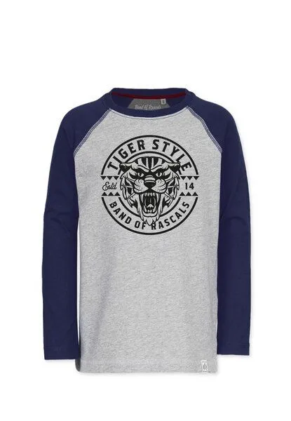 Band of Rascals Band of Rascals Tiger Style Longsleeve, Navy, – Produktbild 2 von 3