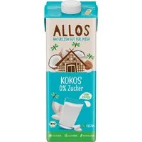 Allos Allos Bio-Kokosdrink, zuckerfrei, 1 l – Produktbild 1 von 1