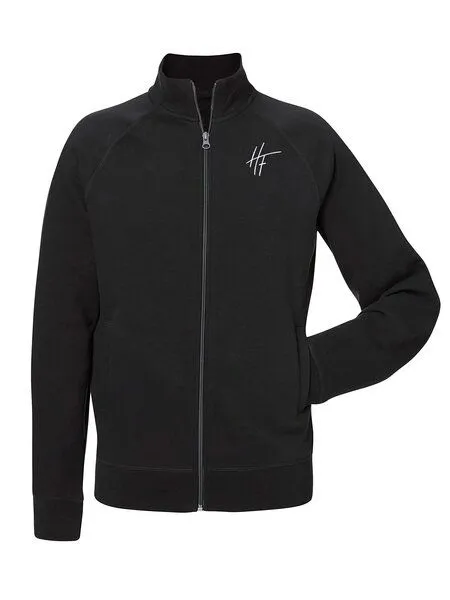 Human Family Human Family Sweatjacke - Stand up "Branded" - black – Produktbild 1 von 2