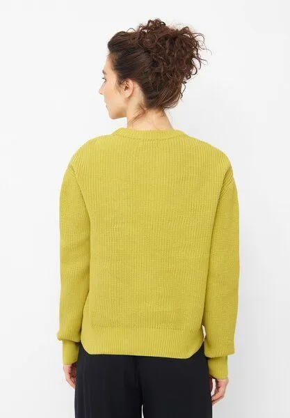 Givn Berlin Givn Berlin Aria vegan Strickpulli Bio-Baumwolle, Dusty lime, – Produktbild 2 von 4