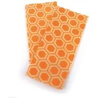 El Puente El Puente Bienenwachstücher "Wabe", 2er-Set | Fair Trade & Handmade aus Indien | Bio-zertifiziert – Produktbild 1 von 1