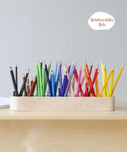 Ehrenkind Badorganizer Buntstifthalter aus Massivholz nach Montessori, Kinder (1 St., Schreibtischorganizer), aus FSC® zertifizierten Holz – Produktbild 1 von 1