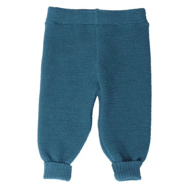 Reiff Reiff Gestrickte Leggings Uni mit Strickbündchen, Karibik (blau), – Produktbild 1 von 1
