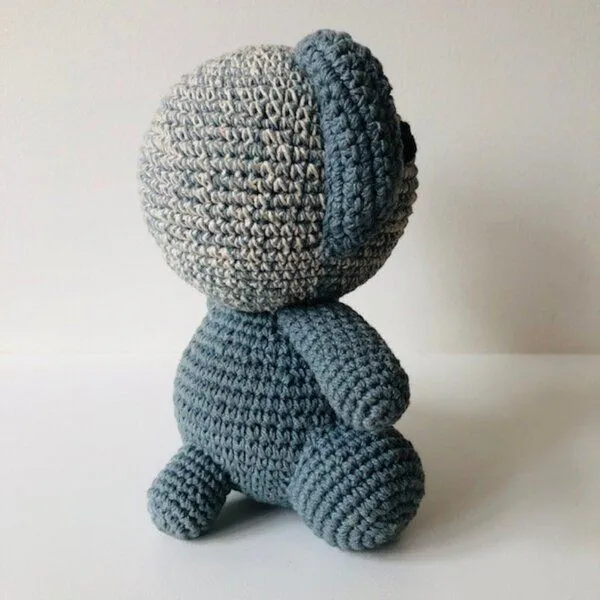 Luna-Leena Luna-Leena Koala Kuscheltier – handgehäkelt aus Bio-Baumwolle – Produktbild 3 von 3