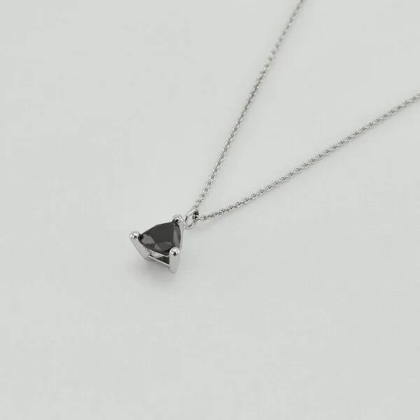 Eppi Eppi Goldkette mit schwarzen Diamanten im Trillion-Schliff Ferin, Gelb, – Produktbild 2 von 4