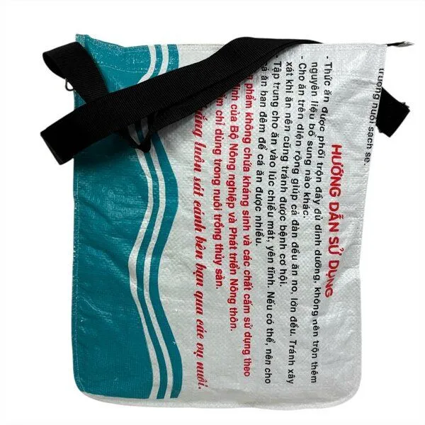 Beadbags Beadbags Shopperbag Ri77 recycelter Reissack, Weiss, – Produktbild 3 von 4