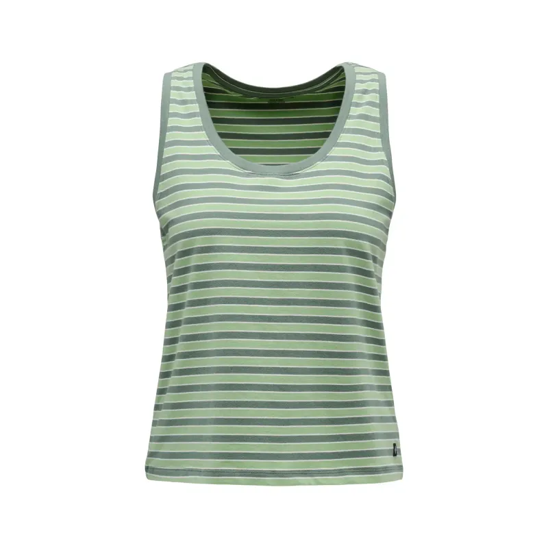 Black Diamond Gestreiftes Tanktop, Damen Black Diamond, Vert, – Produktbild 1 von 1