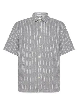Knowledge Cotton Apparel Knowledge Cotton Apparel Breeze Structure Short Sleeve Shirt – Produktbild 1 von 1