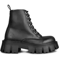 Altercore Altercore Damen vegan Stiefel Bartel, Schwarz, – Produktbild 2 von 3