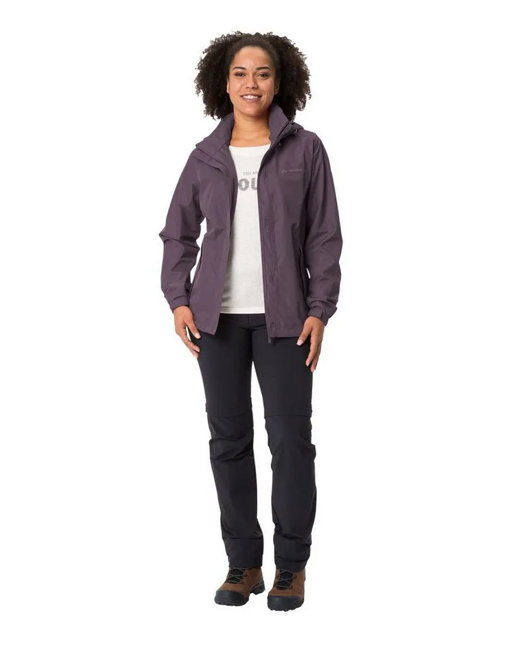 Vaude Vaude Outdoorjacke Outdoorjacke ESCAPE LIGHT JACKET CS Trekkingjacke, Funktionsjacke wasserdicht, winddicht und atmungsaktiv, Rot, – Produktbild 5 von 5