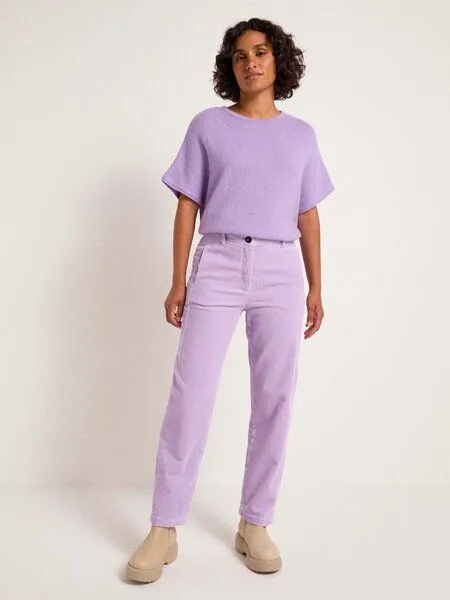 LANIUS LANIUS Kord Hose aus Bio-Baumwolle, Purple rose, – Produktbild 1 von 4