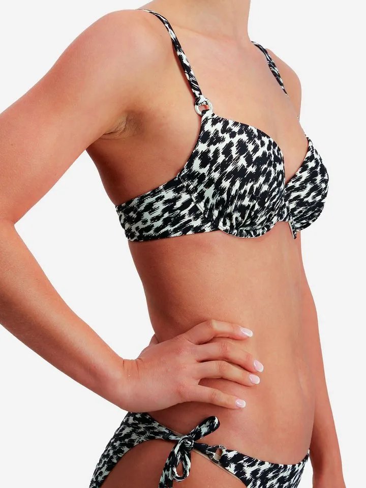 Joop! Joop! Bügel-Bikini-Top Animal, bikini-oberteil badeanzug frauen, Schwarz, – Produktbild 4 von 4