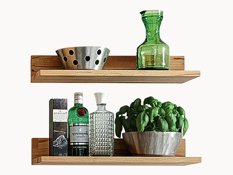 allnatura allnatura Küchenregal "Culinara" - Schnäppchen 2127-03338 | Regal schmal | Kernbuche – Produktbild 2 von 2