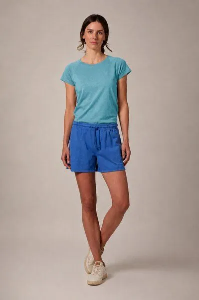HempAge HempAge Damen Raglan T-Shirt Hanf/Biobaumwolle, Wave(blau), – Produktbild 2 von 3