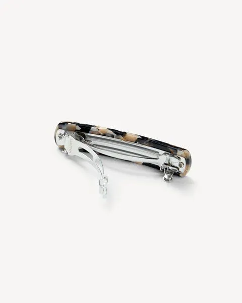 JAN N JUNE JAN N JUNE MACHETE Haarklammer Heirloom Barette aus Acetat, Abalone (schwarz-beige), – Produktbild 2 von 4