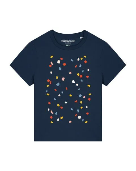 watapparel watapparel T-Shirt Frauen This is Art, French navy, – Produktbild 1 von 3