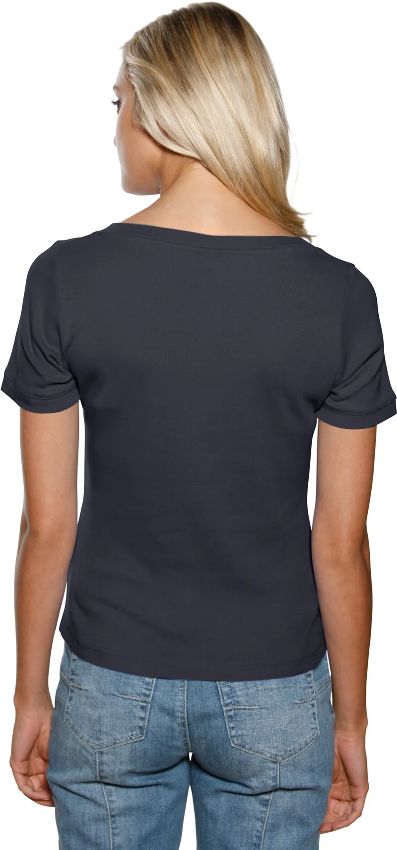 heine Shirt marine, Marine, – Produktbild 3 von 3