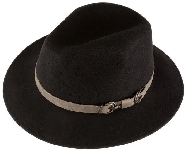 Alpenleder Alpenleder Filzhut SIENA, Schwarz, – Produktbild 1 von 5
