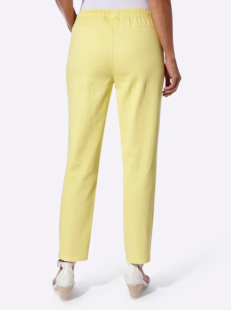 Witt Schlupfjeans zitrone, Zitrone, – Produktbild 2 von 2