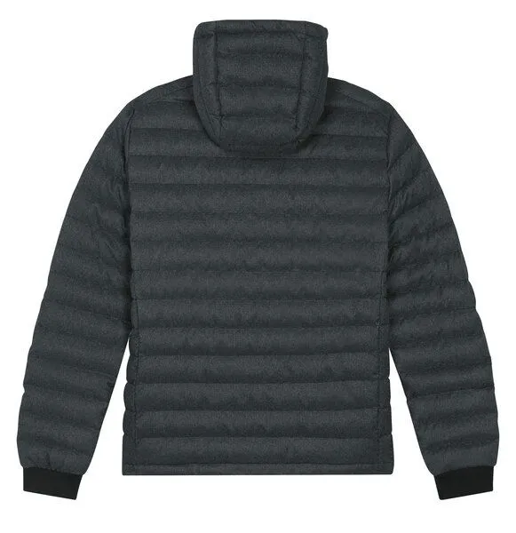 Greenspired Greenspired Nachhaltige wattierte Herrenjacke S - 3XL, Dunkles meliertes grau, – Produktbild 1 von 2